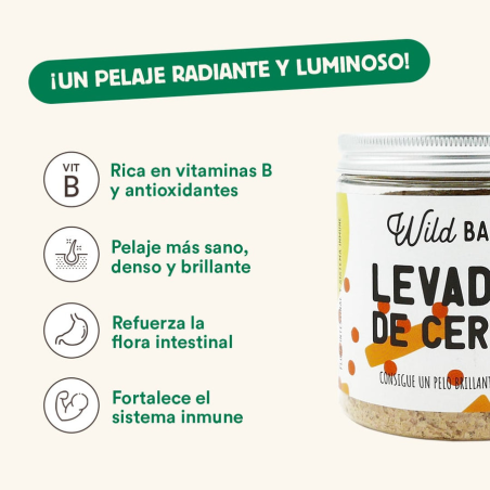 Wild BALANCE Levadura de Cerveza en polvo 90gr