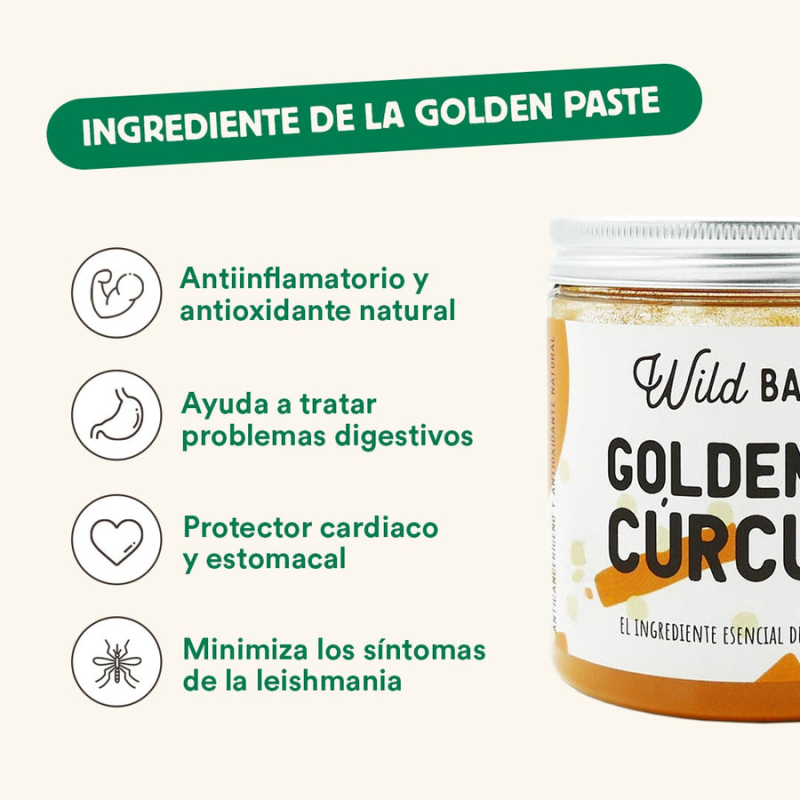 Wild BALANCE Cúrcuma para Golden Paste 100gr