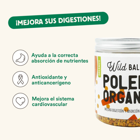 Wild BALANCE Polen de abeja orgánico 100gr