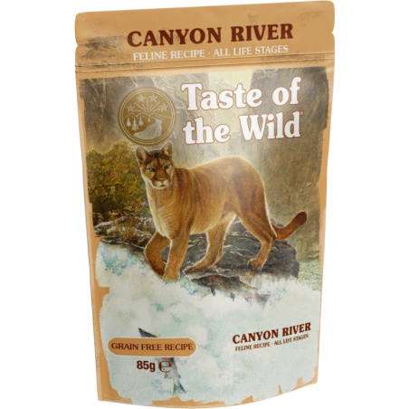Taste Of The Wild Pouch Canyon River Chunks Para Gatos 85gr