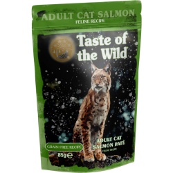 Taste of the Wild Pouch Feline Adult Salmon Pate 85 gr