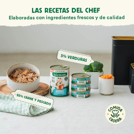 Wild Balance Lata de Estofado de Mercado con Pavo y Ternera para Gatos 80gr