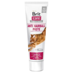 Brit Care pasta para gatos Anti Hairball con Taurina