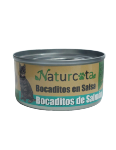 Naturcota Bocaditos de Salmón al 80gr