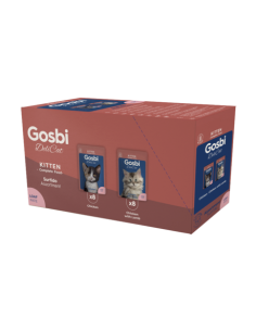 Gosbi Delicat Surtido Kitten Loaf (16x70gr) 2