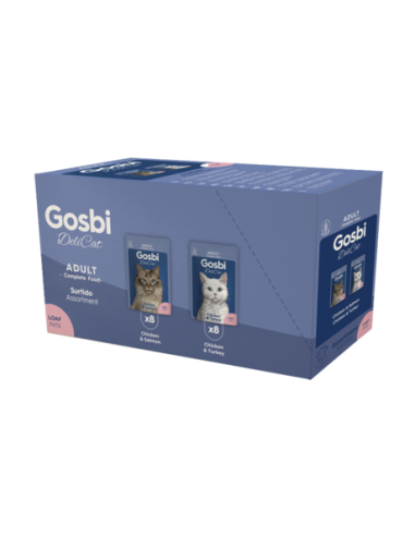 Gosbi Delicat Surtido Adult Loaf (16x70gr)