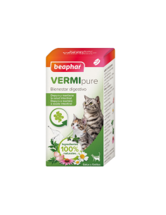 Beaphar VERMIpure Repelente Interno Natural en comprimidos para gatos y gatitos