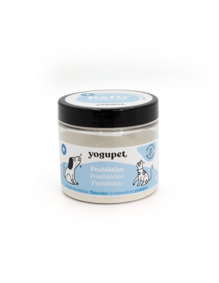 Yogupet KÉFIR LIOFILIZADO Probiótico, Postbiótico y Prebiótico (40 g)
