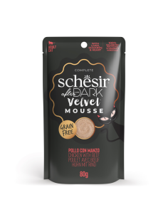 Schesir CAT AFTER DARK Pouch Pollo y Ternera en Mousse 80gr