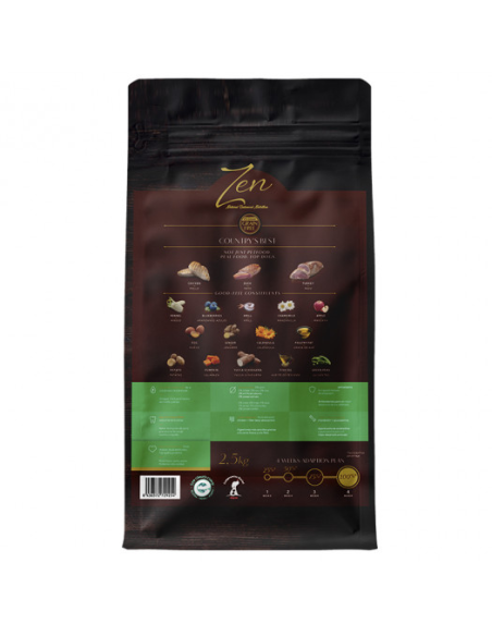 Zen Country Best Pollo,Pavo y Pato Grain Free Mini 2,5kg