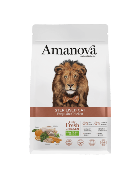 Amanova Cat Adulto Sterilized Exquisite Pollo Fresco