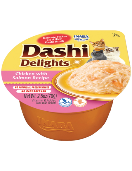 Churu dashi delight pollo y salmón 70g