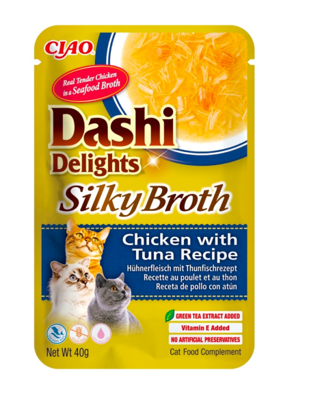 Churu dashi delight silky broth pollo atún 40gr