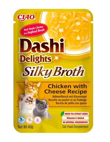 Churu dashi delight silky broth pollo queso 40gr