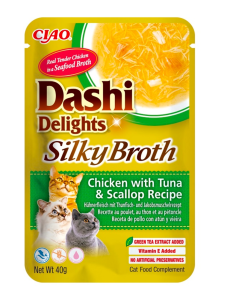 Churu dashi silky broth pollo atún vieira 40gr
