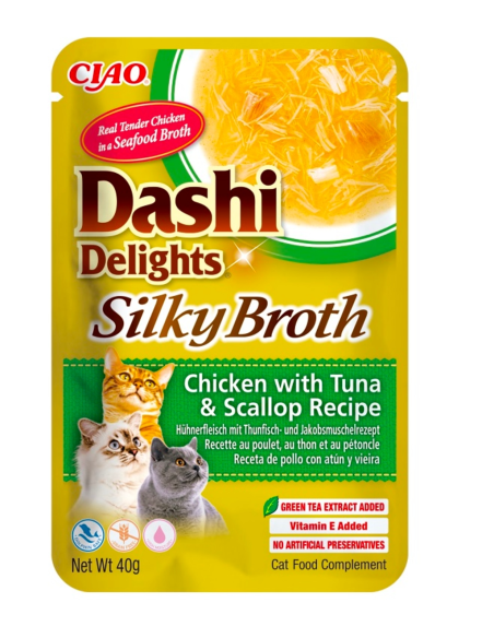 Churu dashi silky broth pollo atún vieira 40gr
