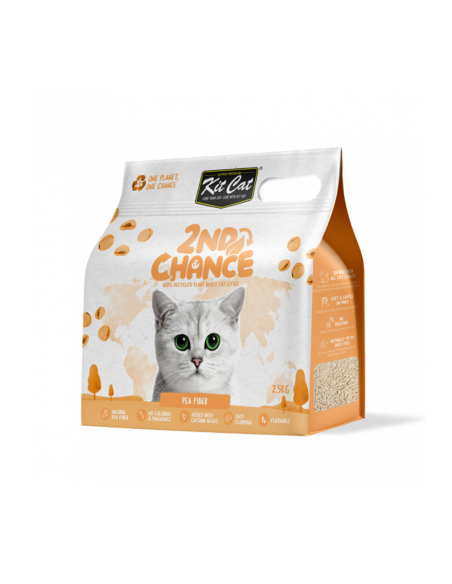KiT Cat Arena 2nd Chance - Cascara de Guisante y Yuca