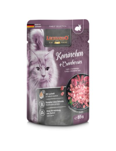 Leonardo Finest Selection Conejo y arándanos rojos 85gr