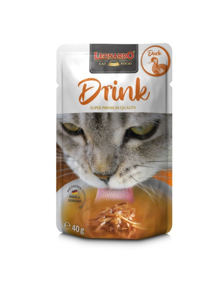 Leonardo Drink pato para gatos 40gr