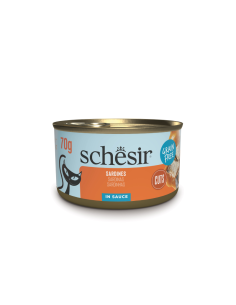 Schesir CAT Lata Sardinas en Salsa 70gr