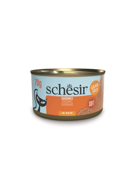 Schesir CAT Lata Sardinas en Paté 70gr