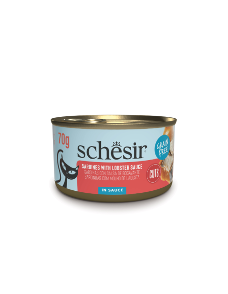 Schesir CAT Lata Sardinas con Salsa de Bogavante en Salsa 70gr