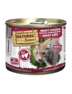 Natural Greatness Diet Vet Lata Control de Peso Para Gatos 200gr