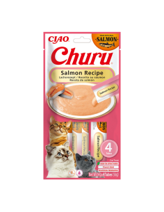 Churu CAT Receta de Salmón 4 x 14g