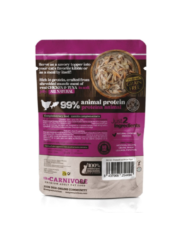 Zen Tender Meats Pollo & Atún en gelatina 70 gr.