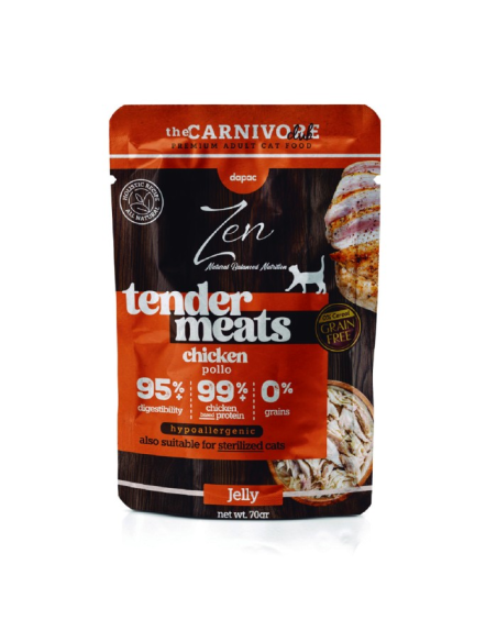 Zen Tender Meats Pollo en gelatina 70gr