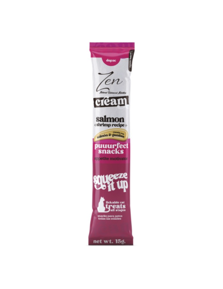Zen cream Salmón & gambas 4 x 15gr