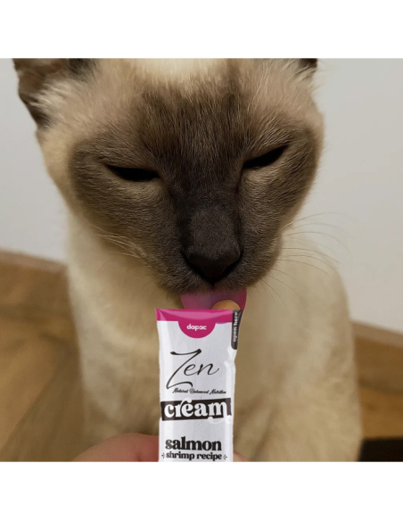 Zen cream Salmón & gambas 4 x 15gr