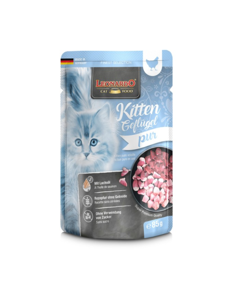 Leonardo Finest Selection Menú  KITTEN Puro en Ave 85gr