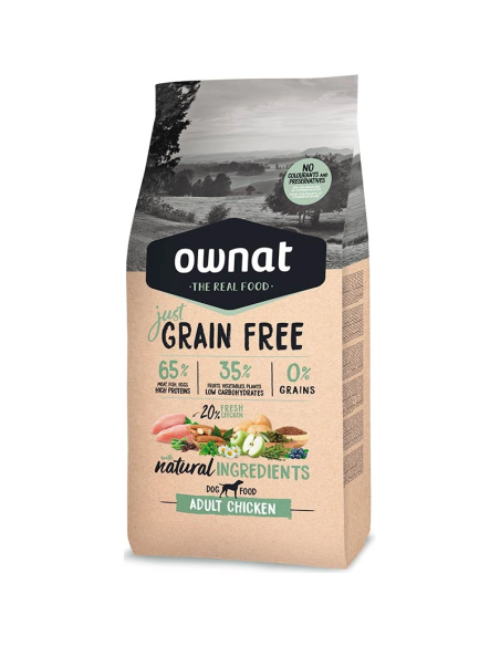 Ownat Just Dog Grain Free Adulto Pollo