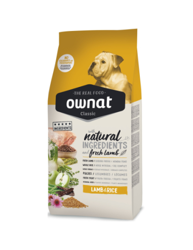 Pienso Ownat Classic Dog Cordero