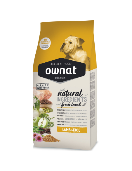 Pienso Ownat Classic Dog Cordero