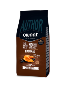 Ownat Author Dog Natural Gallo de Corral Fresco Sin Cereales
