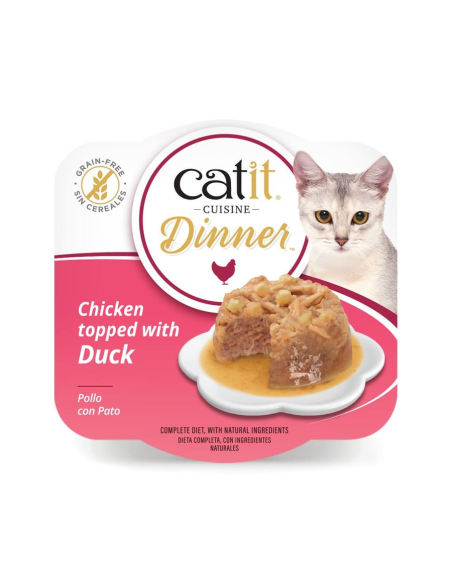 Catit Cuisine Dinner de Pescado con Pollo 75gr