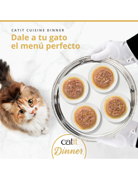 Catit Cuisine Dinner de Pescado con Pollo 75gr