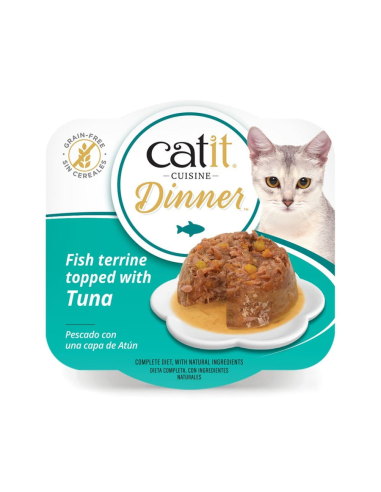 Catit Cuisine Dinner de Pescado con Atún 75gr