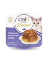 Catit Cuisine Dinner de Pescado con Calabaza y Cangrejo 75gr