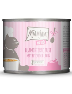 MjAMjAM en salsa Pavo escaldado con Salmón 185gr