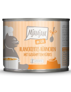 MjAMjAM en salsa Pollo escaldado con Calabaza 185gr