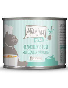 MjAMjAM Pavo Escaldado con Sabrosas Zanahorias 185gr