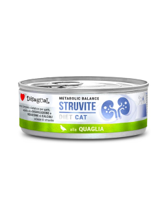 Disugual Diet Lata Struvite de Codorniz para Gatos 85gr
