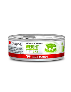 Disugual Diet Lata Weight de Ternera para Gatos 85 gr