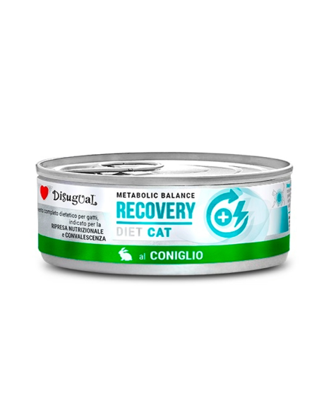 Disugual Diet Lata Recovery de Conejo para Gatos 85 gr