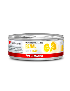 Disugual Diet Lata Renal de Ternera para Gatos 85 gr