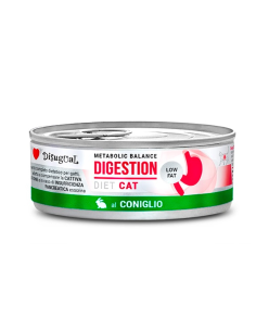 Disugual Diet Lata Digestion Low Fat de Conejo para Gatos 85gr