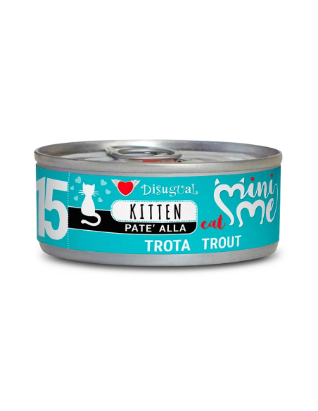 Disugual MiniMe Lata Kitten de Trucha para Gatitos 85gr